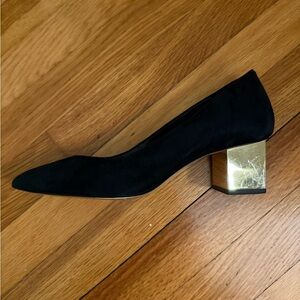 Michael Kors Suede Block Heel